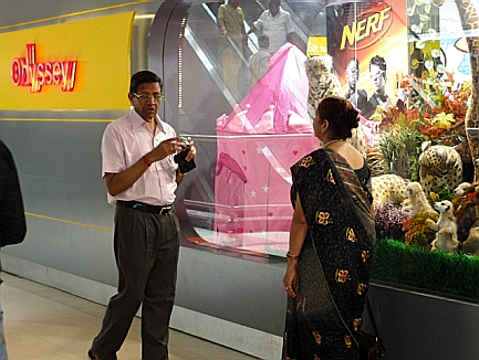 インド　チェンナイ街中